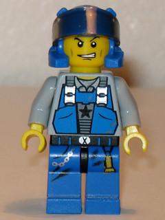LEGO Minifigure-Power Miner: Doc, Visor-Power Miners-PM020-Creative Brick Builders